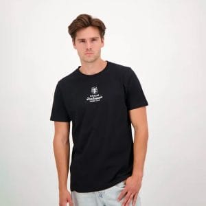T-shirt Noir Town Stade Toulousain Rugby Club pour Homme Vue porté de face