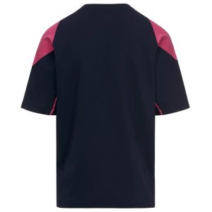 T-shirt Valor Kappa Stade Français Paris 2026:2027 Bleu marine et rose 34278KW-A01 Dos