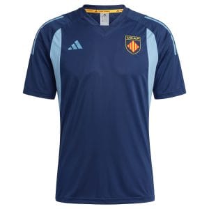 T-shirt d'entrainement USA Perpignan Adidas Bleu marine 2026:2027 CFR542 Face
