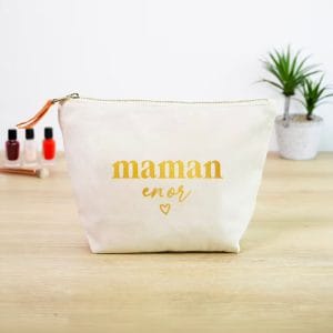 Trousse Maman en or effet doré