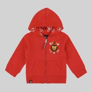 Veste à capuche Bébé Savane Stade Toulousain Rugby Hoodie Bébé Face