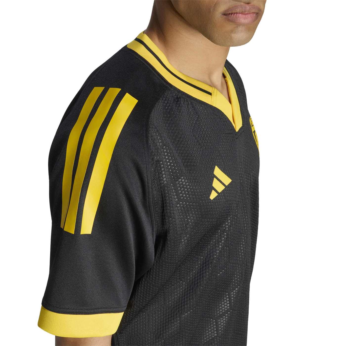 Maillot Replica Domicile Stade Rochelais 2026:2027 KY7823 Detail Epaule