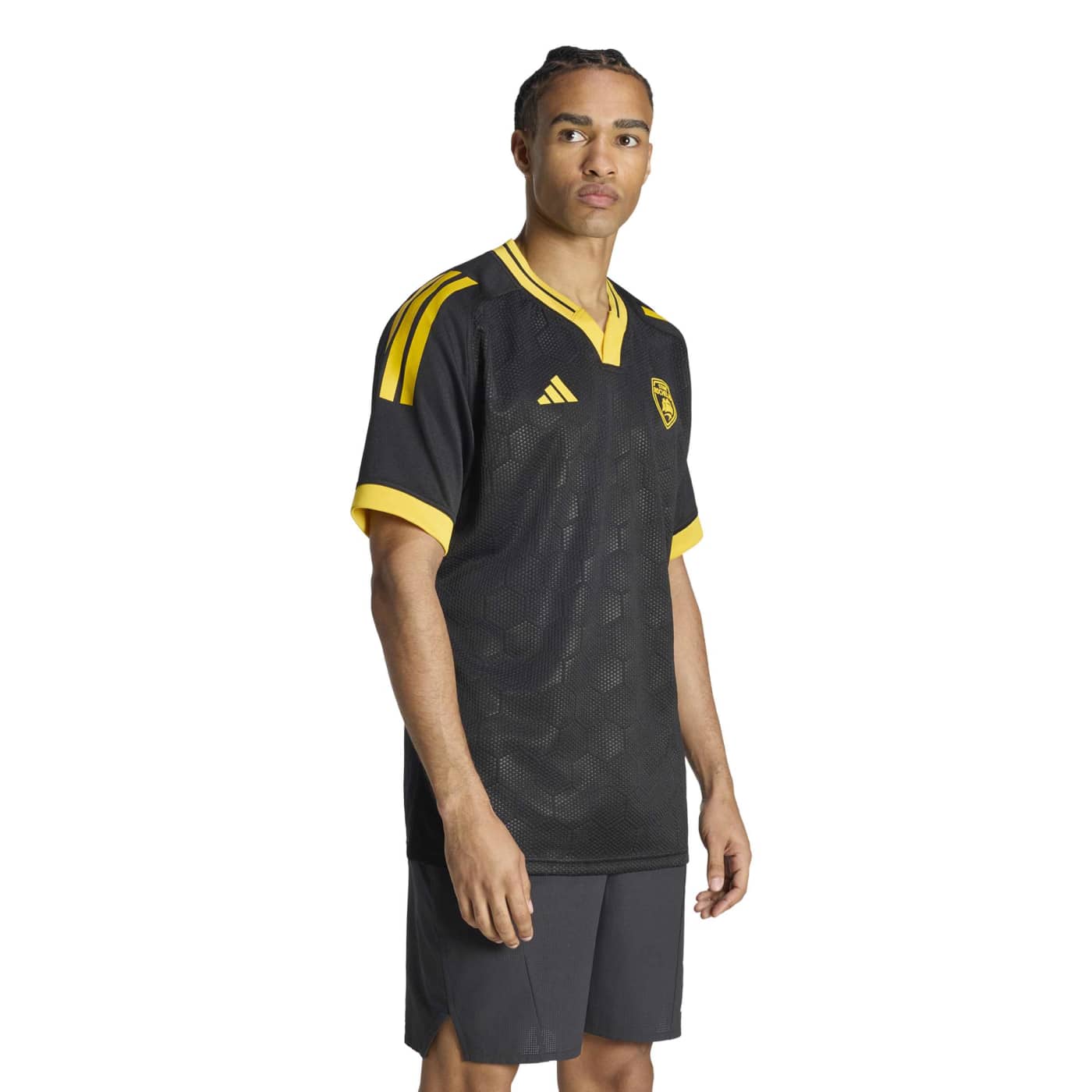 Maillot Replica Domicile Stade Rochelais 2026:2027 KY7823 Vue porté de face