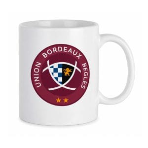 Mug officiel Union Bordeaux Bègles Logo 2 Étoiles