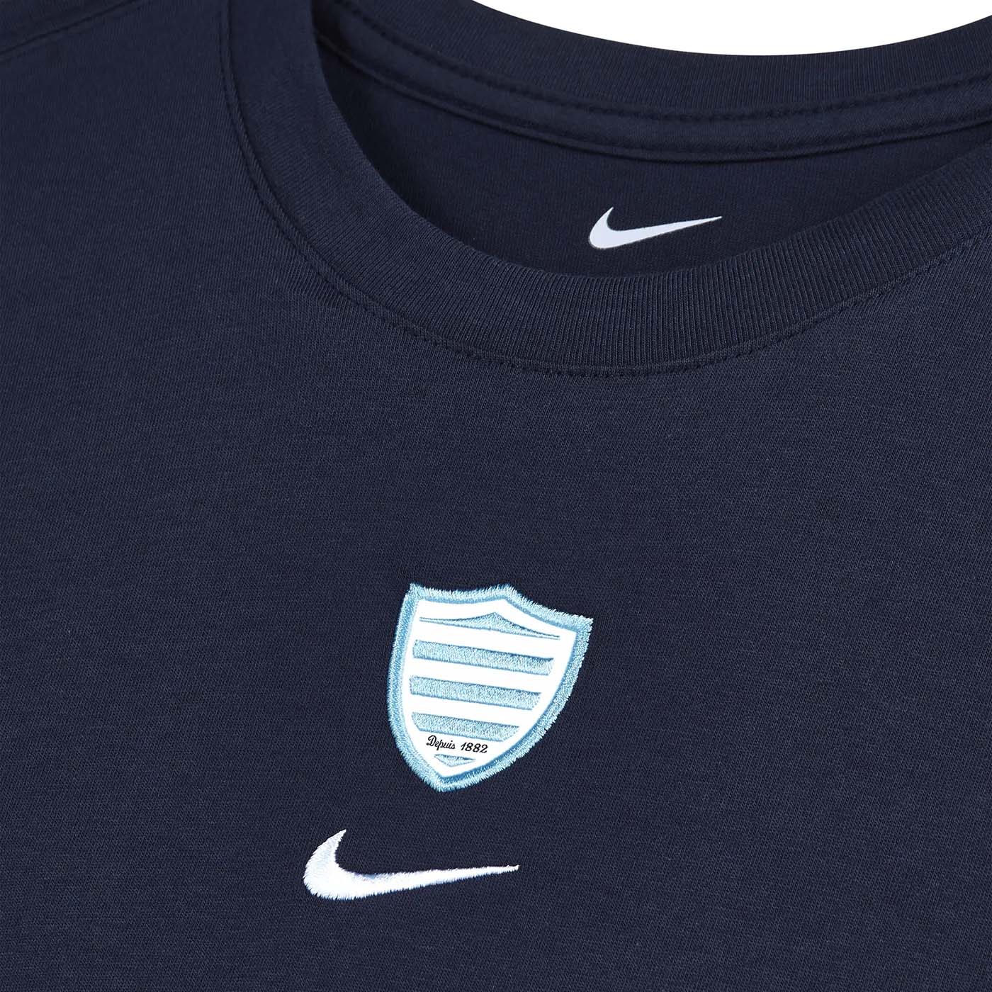 T-shirt Nike Evergreen Racing 92 2025:2026 Bleu marine RA7030-451 Detail Face
