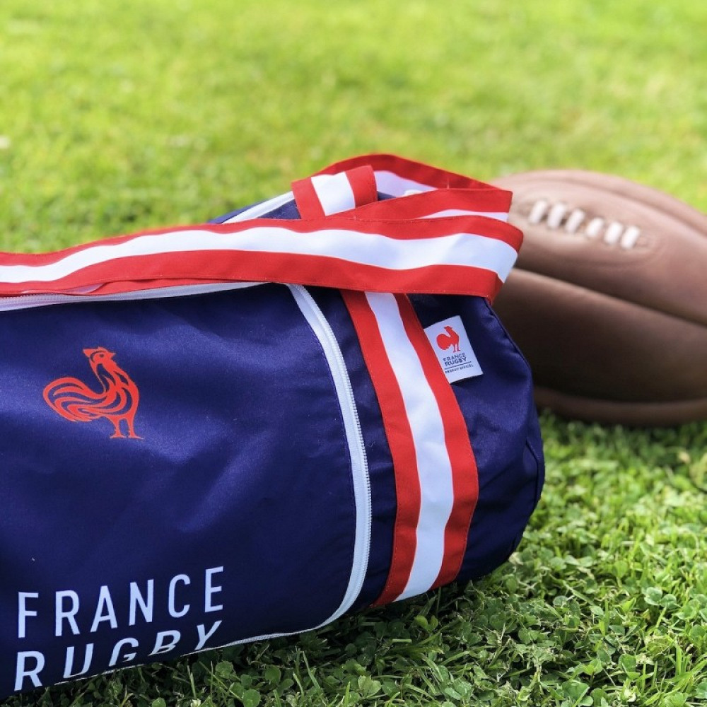 Baluchon Sac de sport Loopita x France Rugby Bleu Blanc Rouge 24L – Image 7
