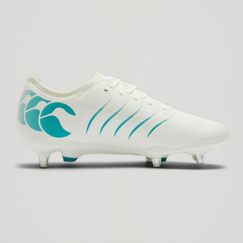 Crampons de rugby Canterbury Phoenix 2.0 Team SG Blanc – Image 3