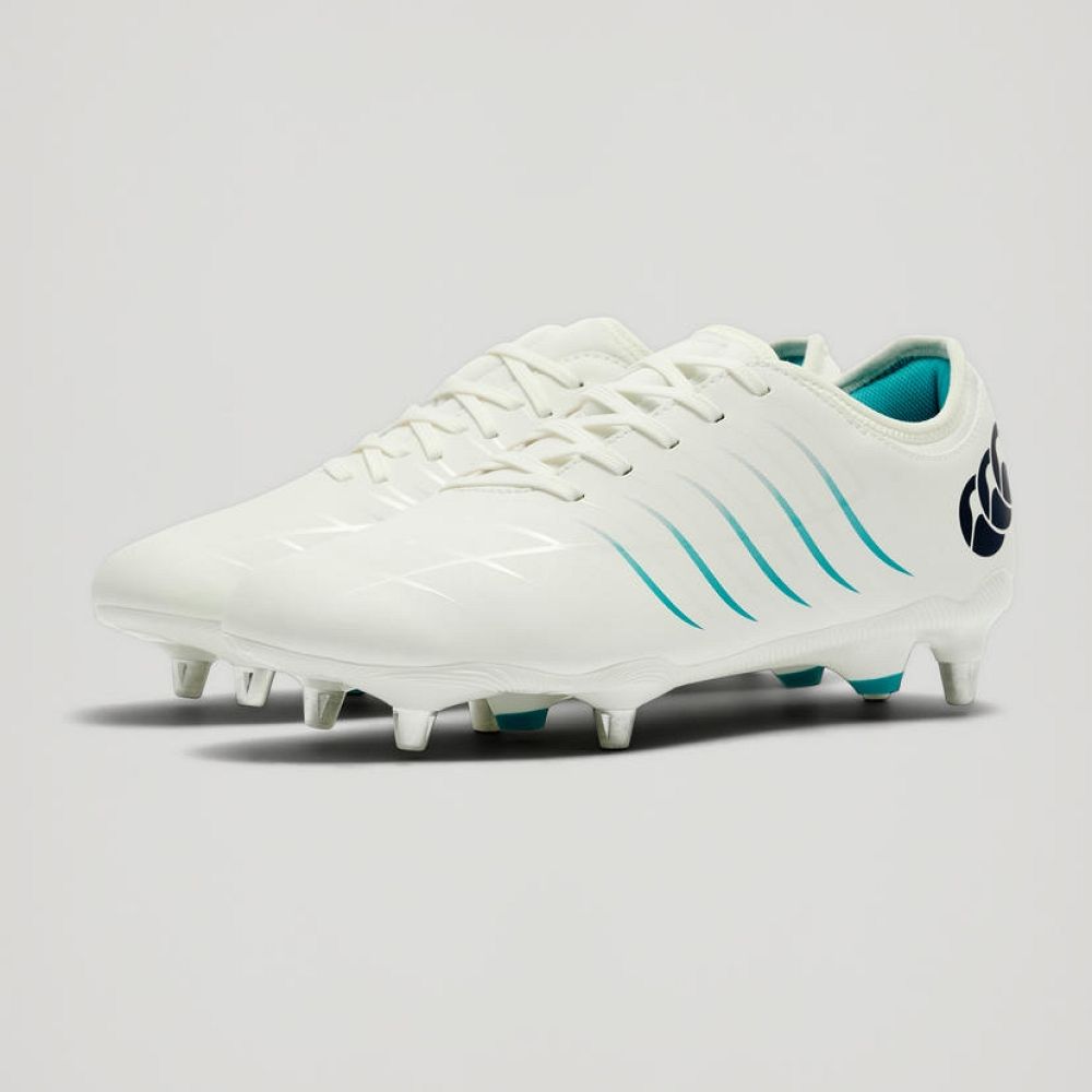Crampons de rugby Canterbury Phoenix 2.0 Team SG Blanc – Image 9