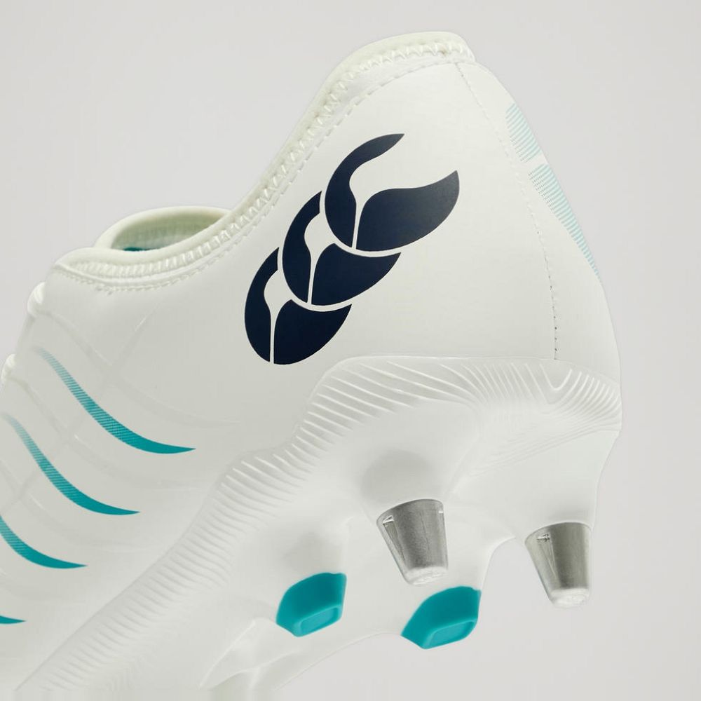 Crampons de rugby Canterbury Phoenix 2.0 Team SG Blanc – Image 8