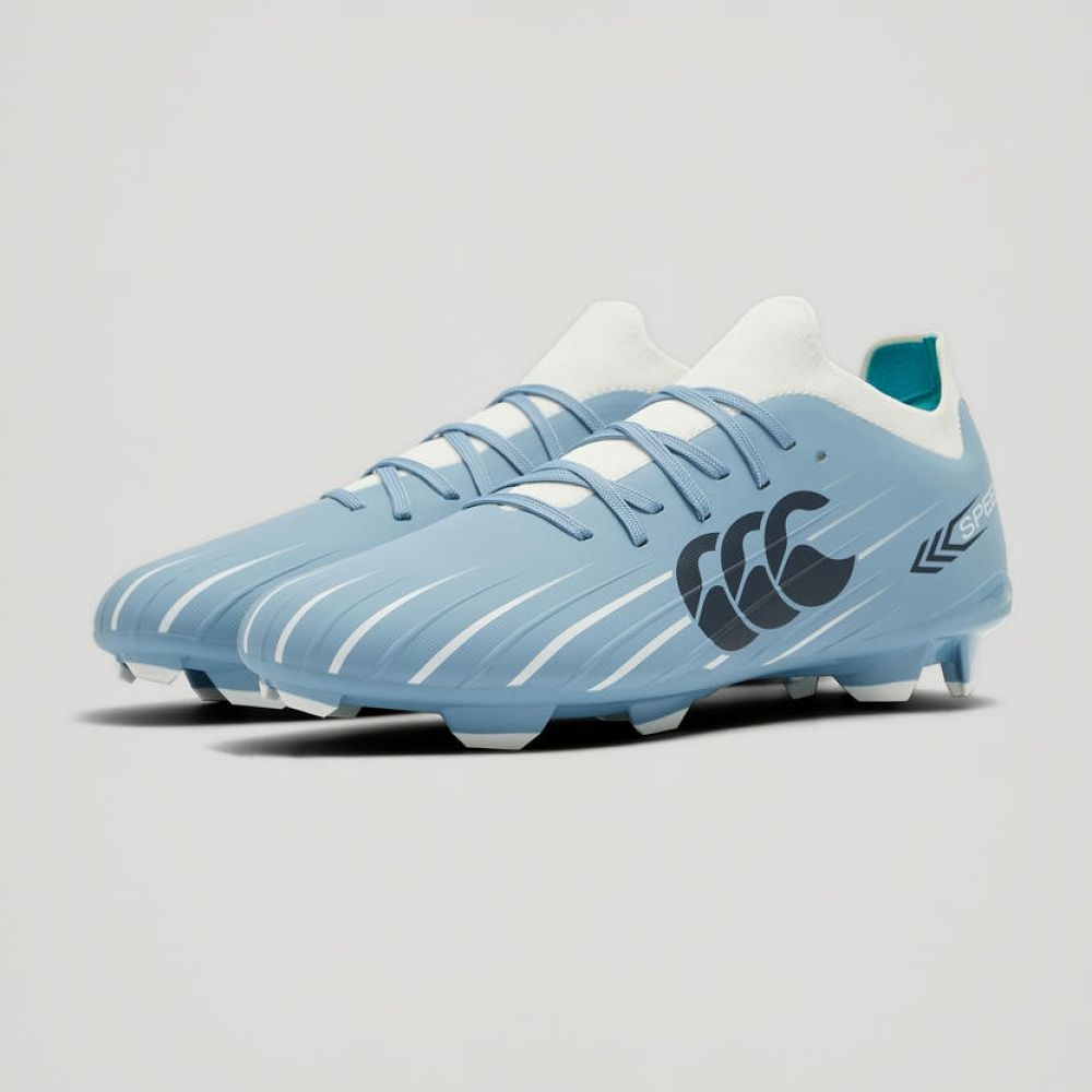 Crampons de rugby Canterbury Speed Falcon 2.0 Pro FG Bleu ciel – Image 9
