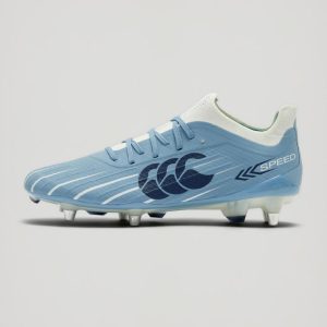 Crampons de rugby Canterbury Speed Falcon 2.0 Elite SG Bleu ciel / Gris