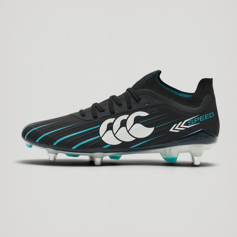 Crampons de rugby Canterbury Speed Falcon 2.0 Elite SG Noir