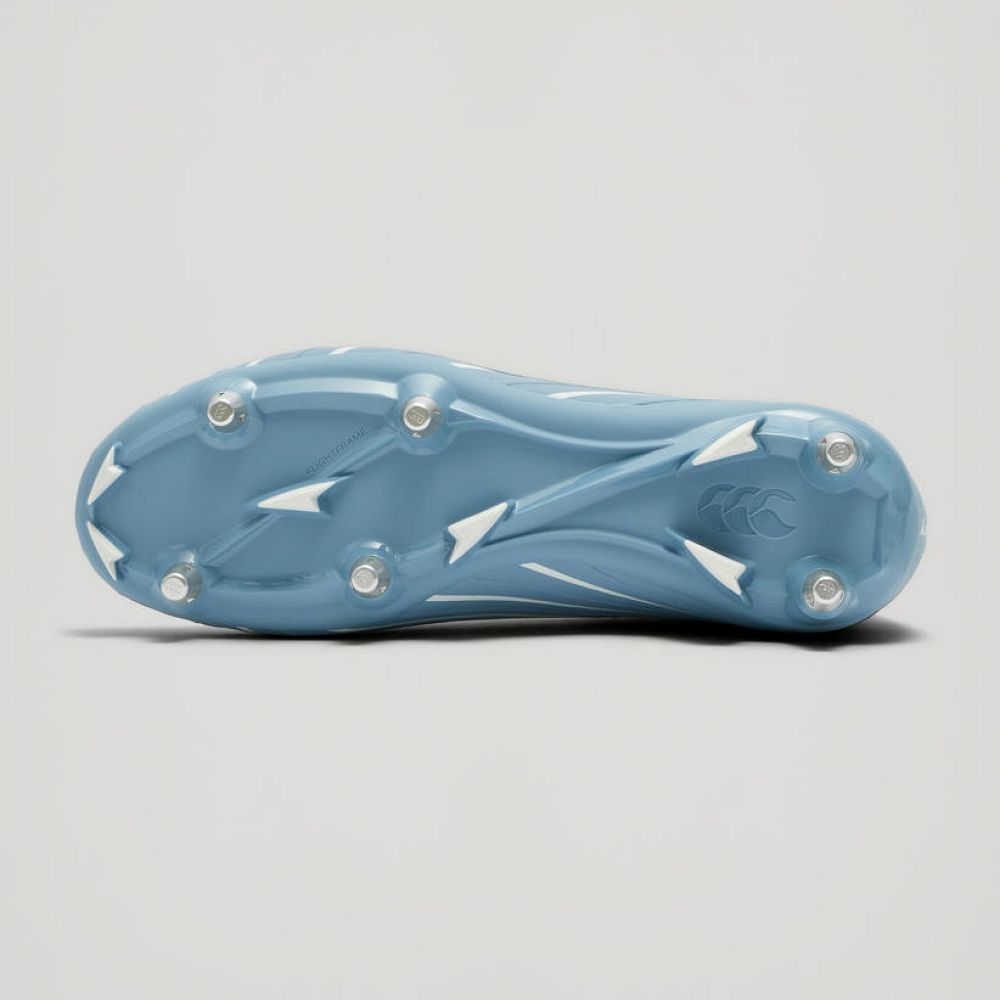 Crampons de rugby Canterbury Speed Falcon 2.0 Pro SG Bleu ciel / Gris – Image 2