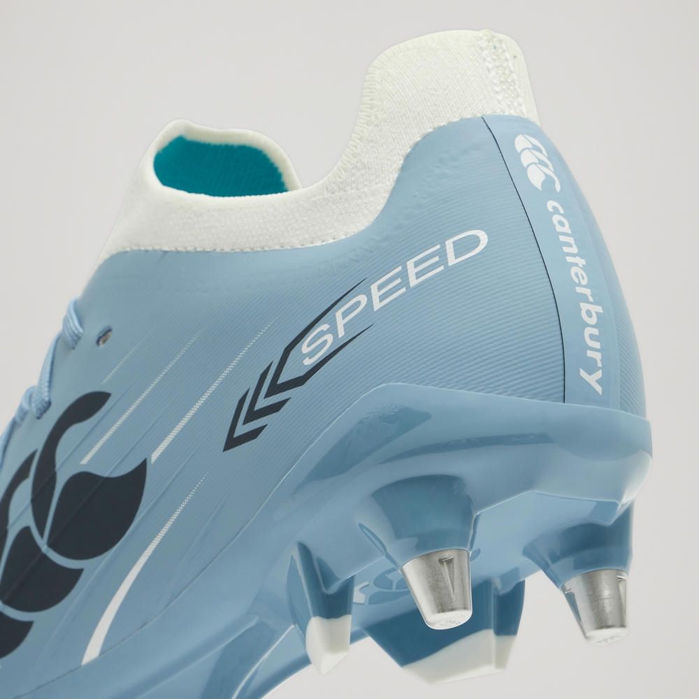 Crampons de rugby Canterbury Speed Falcon 2.0 Pro SG Bleu ciel / Gris – Image 8