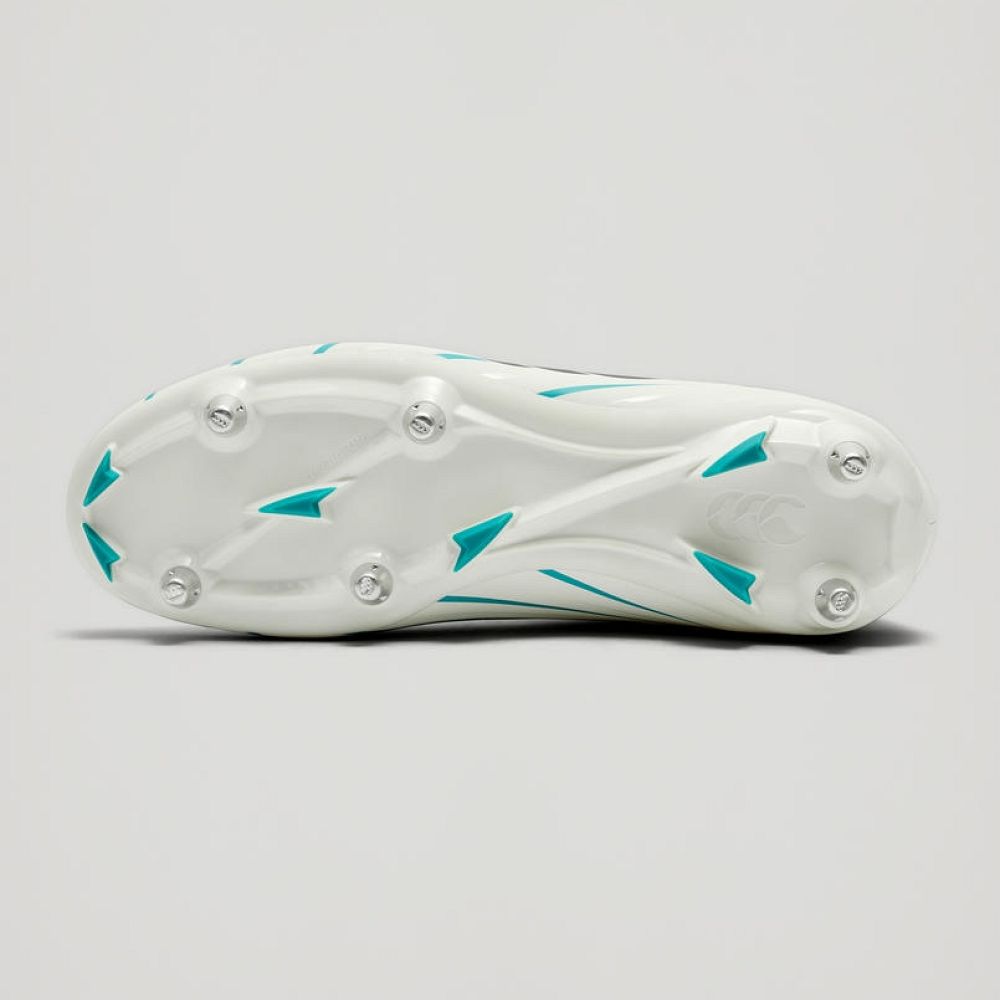 Crampons de rugby Canterbury Speed Falcon 2.0 Team SG Blanc – Image 2