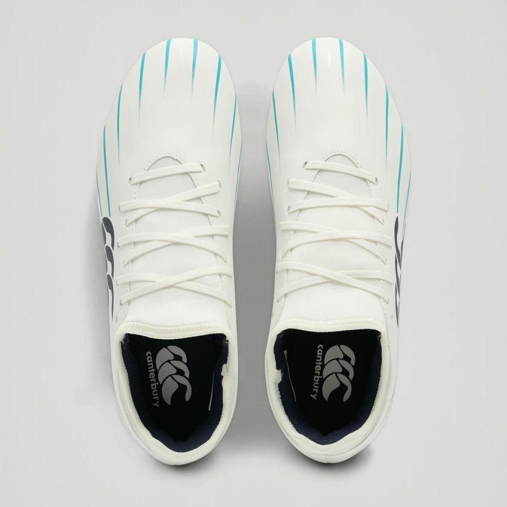 Crampons de rugby Canterbury Speed Falcon 2.0 Team SG Blanc – Image 4