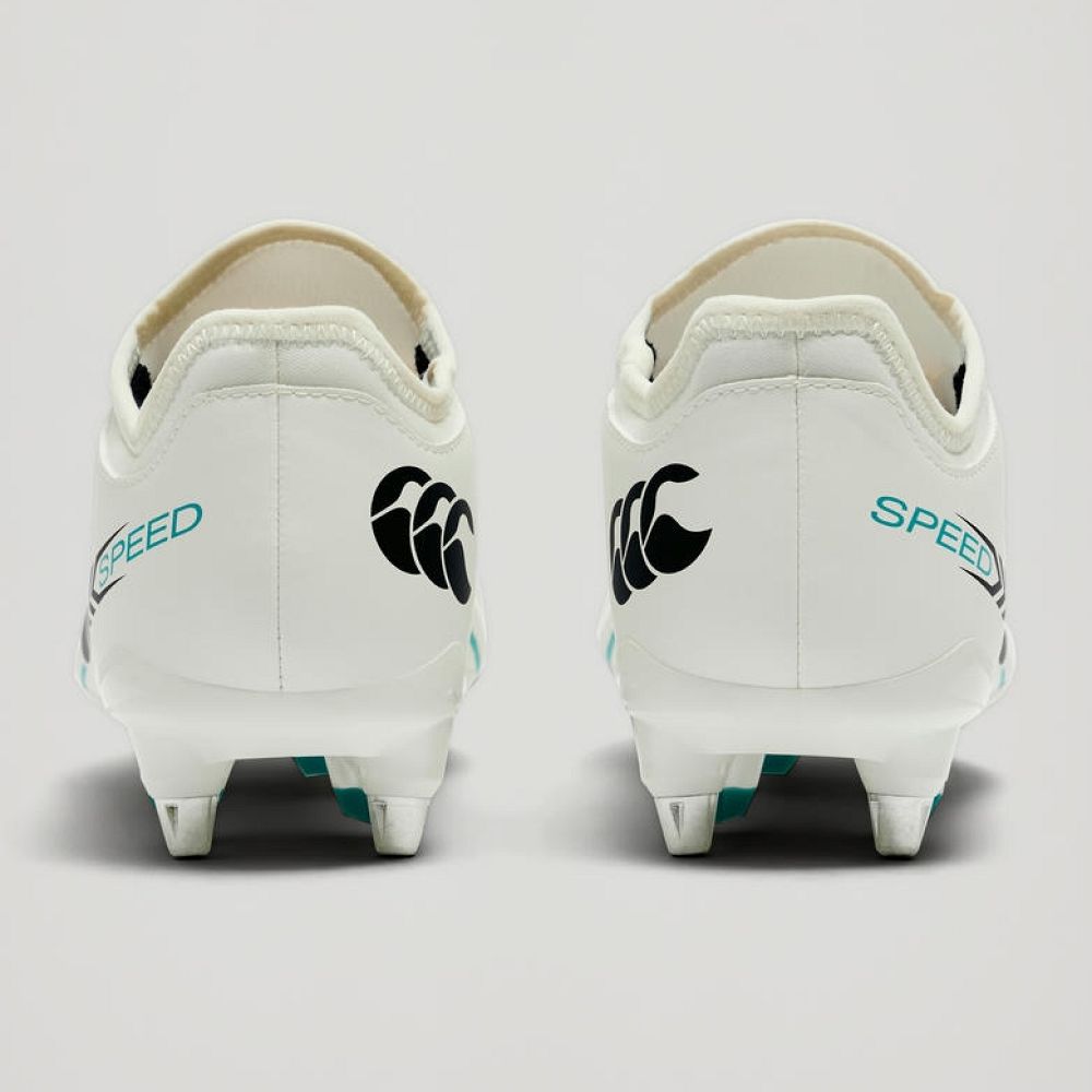 Crampons de rugby Canterbury Speed Falcon 2.0 Team SG Blanc – Image 5