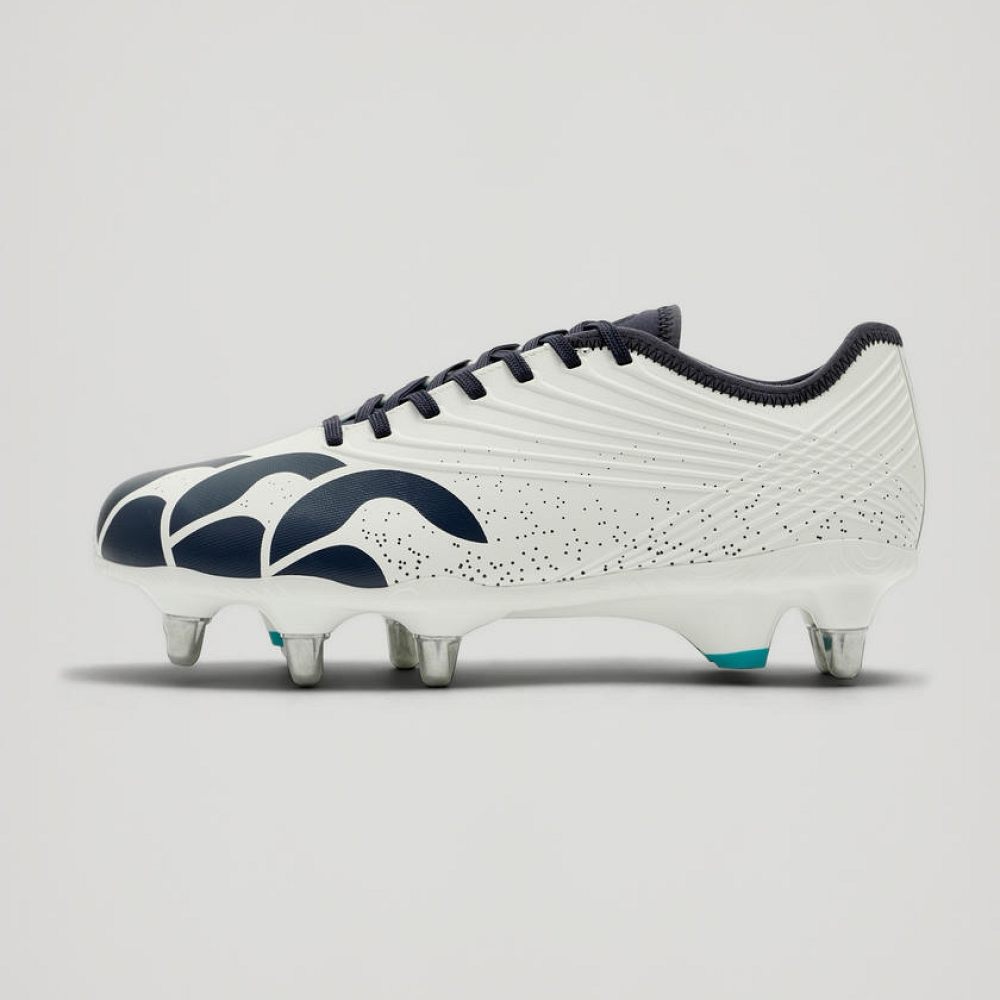 Crampons de rugby Canterbury Stampede Groundbreak Pro SG Blanc / Vert