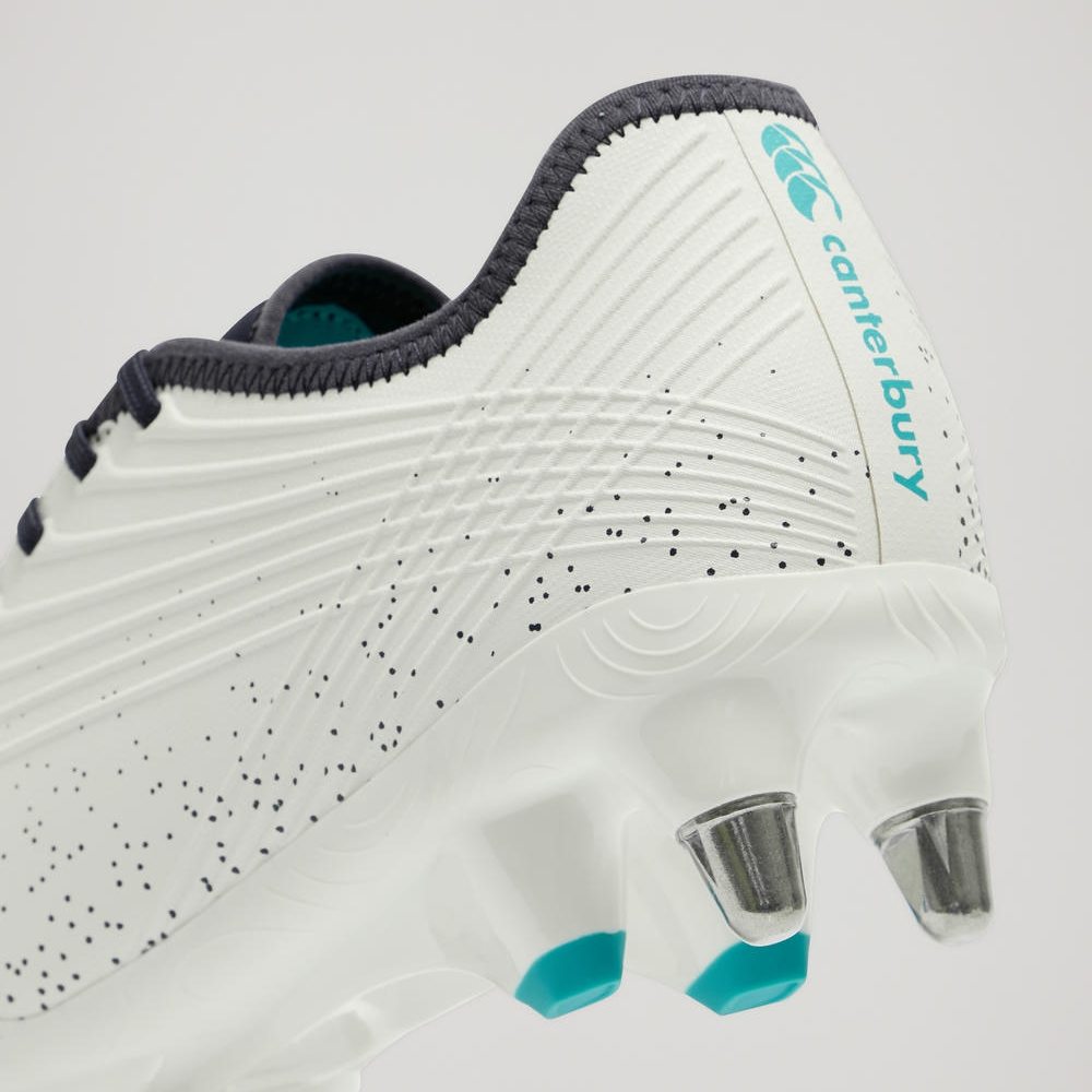 Crampons de rugby Canterbury Stampede Groundbreak Pro SG Blanc / Vert – Image 8