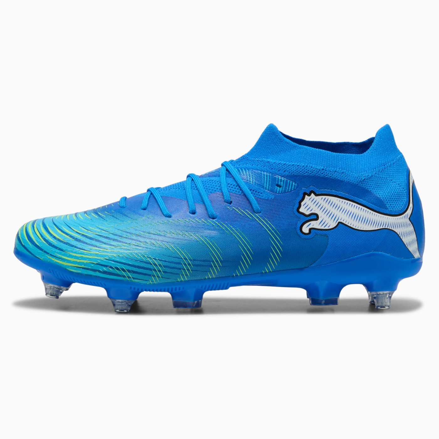 Crampons de football Puma Future 9 Match SG Bleu 109137-03 Lateral