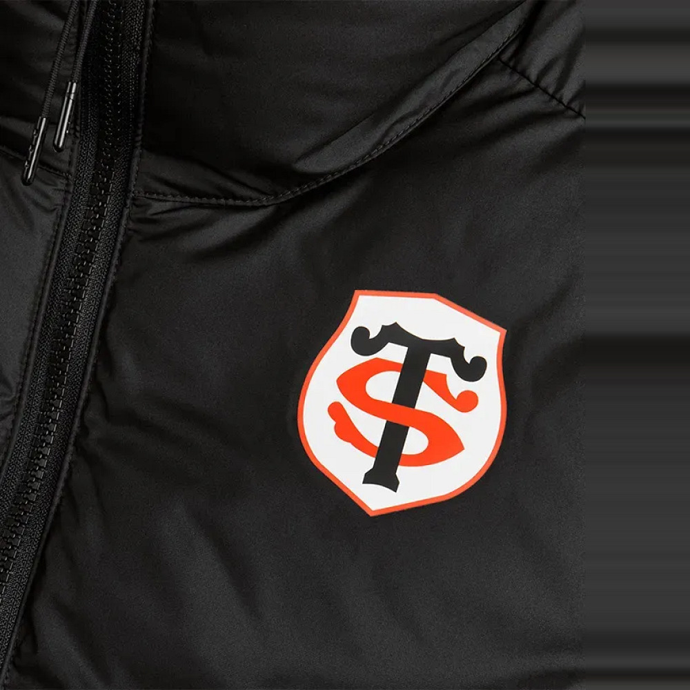 Doudoune sans manches Nike Stade Toulousain Rugby Noir – Image 3
