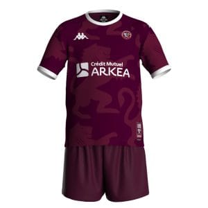 Ensemble Enfant Maillot et Short Domicile Union Bordeaux Bègles 2026/2027 35293HW AOO