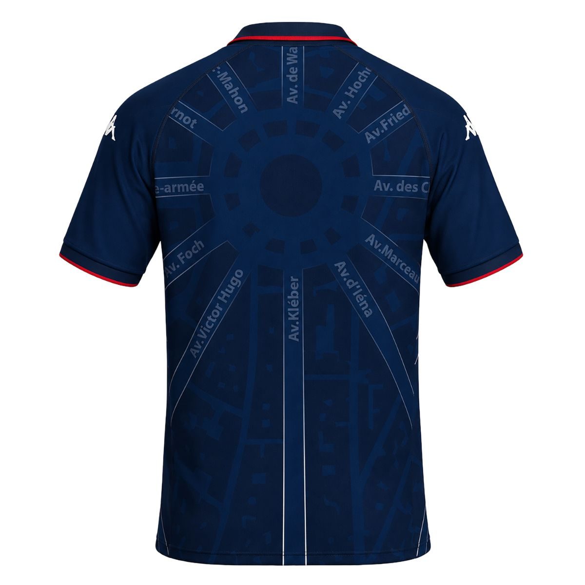 Maillot Replica Extérieur Stade Français Coupe d'Europe 2026/27 35256LW-A04 Dos