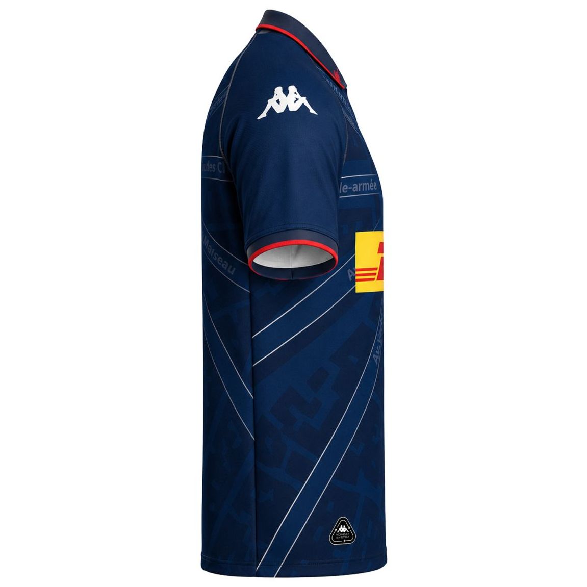 Maillot Replica Extérieur Stade Français Coupe d'Europe 2026/27 35256LW-A04 Lateral