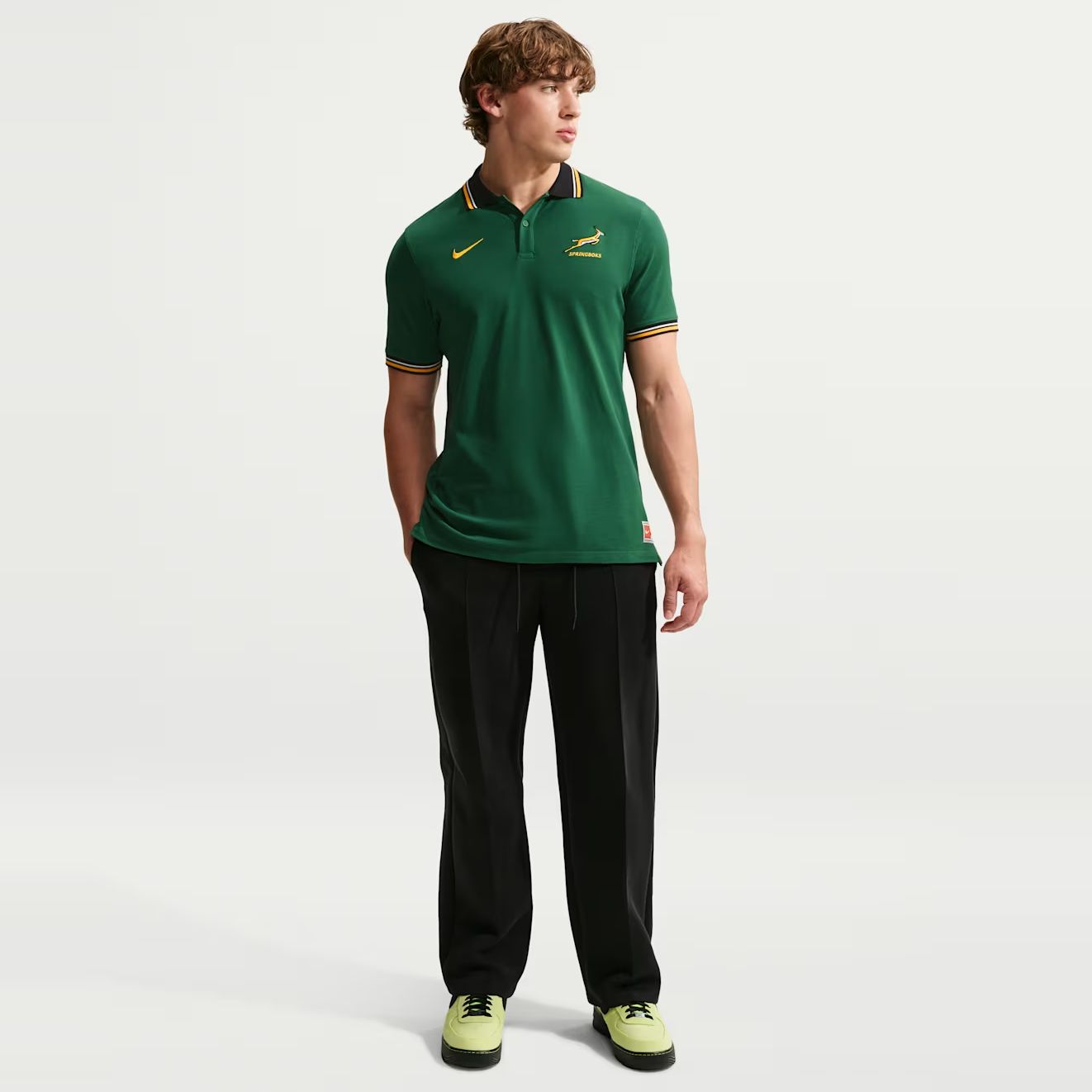 Polo piqué manches courtes Nike Springboks pour homme – Image 5
