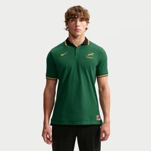 Polo piqué manches courtes Nike Springboks pour homme