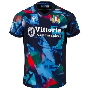 Maillot d'entrainement Italie Rugby Macron 2026/2027 60015568 Face
