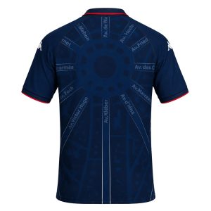 Maillot Replica Extérieur Stade Français Coupe d'Europe 2026/27 Enfant 35256LW-A04 Dos