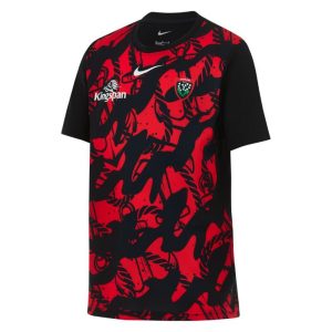 T-shirt d'entrainement Junior RC Toulon Nike 2026-2027 Rouge et Noir