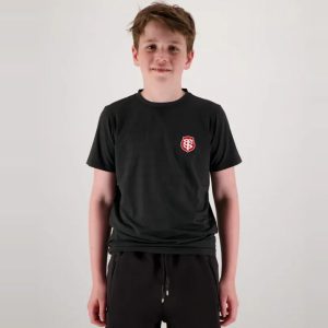 T-shirt Stade Toulousain Ground Noir pour enfant
