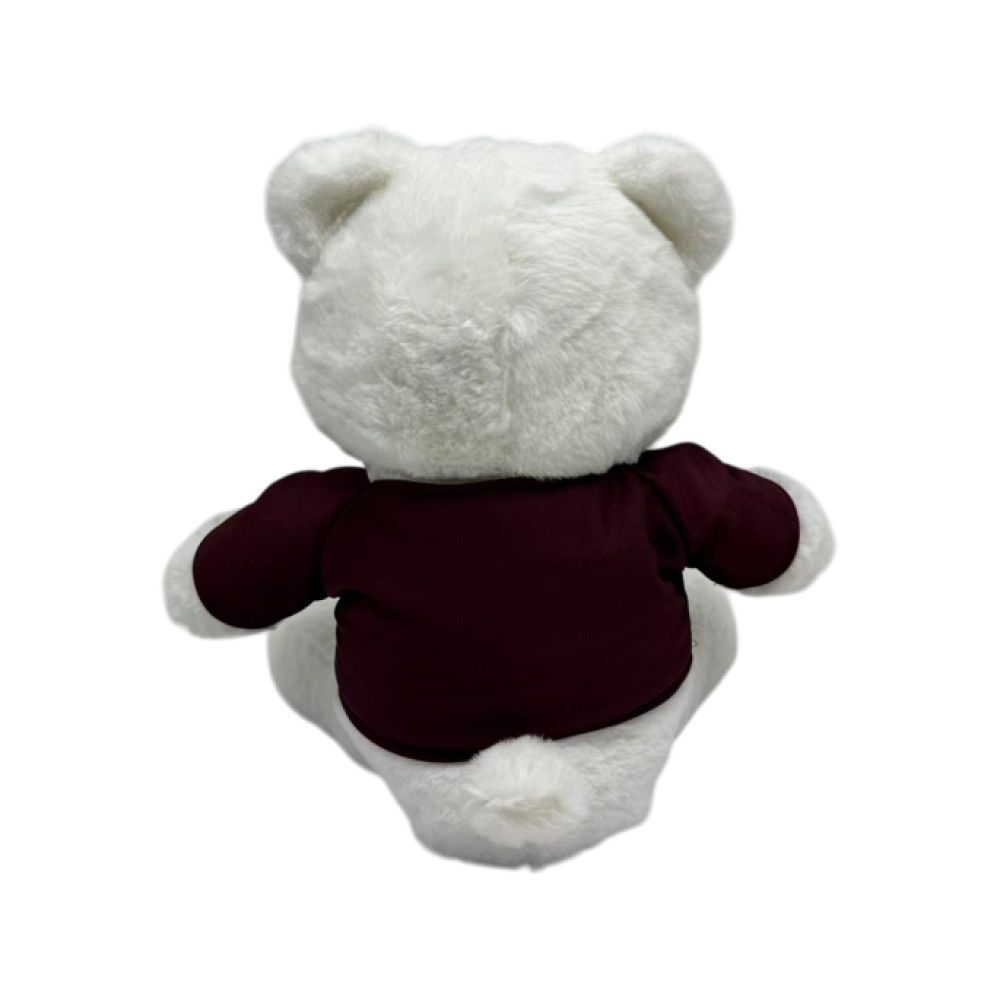 Peluche Ourson Union Bordeux Bègles 28 cm Dos