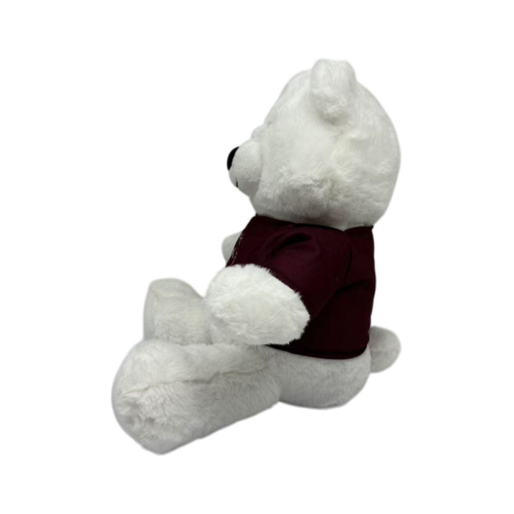 Peluche Ourson Union Bordeux Bègles 28 cm Lateral 2