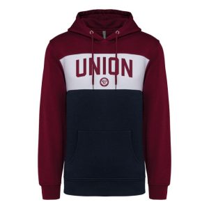 Sweat à capuche Union Bordeaux Bègles Tricolore