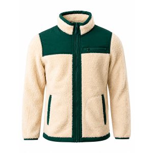 Veste Sherpa Section Paloise 2026/2027 Beige et verte
